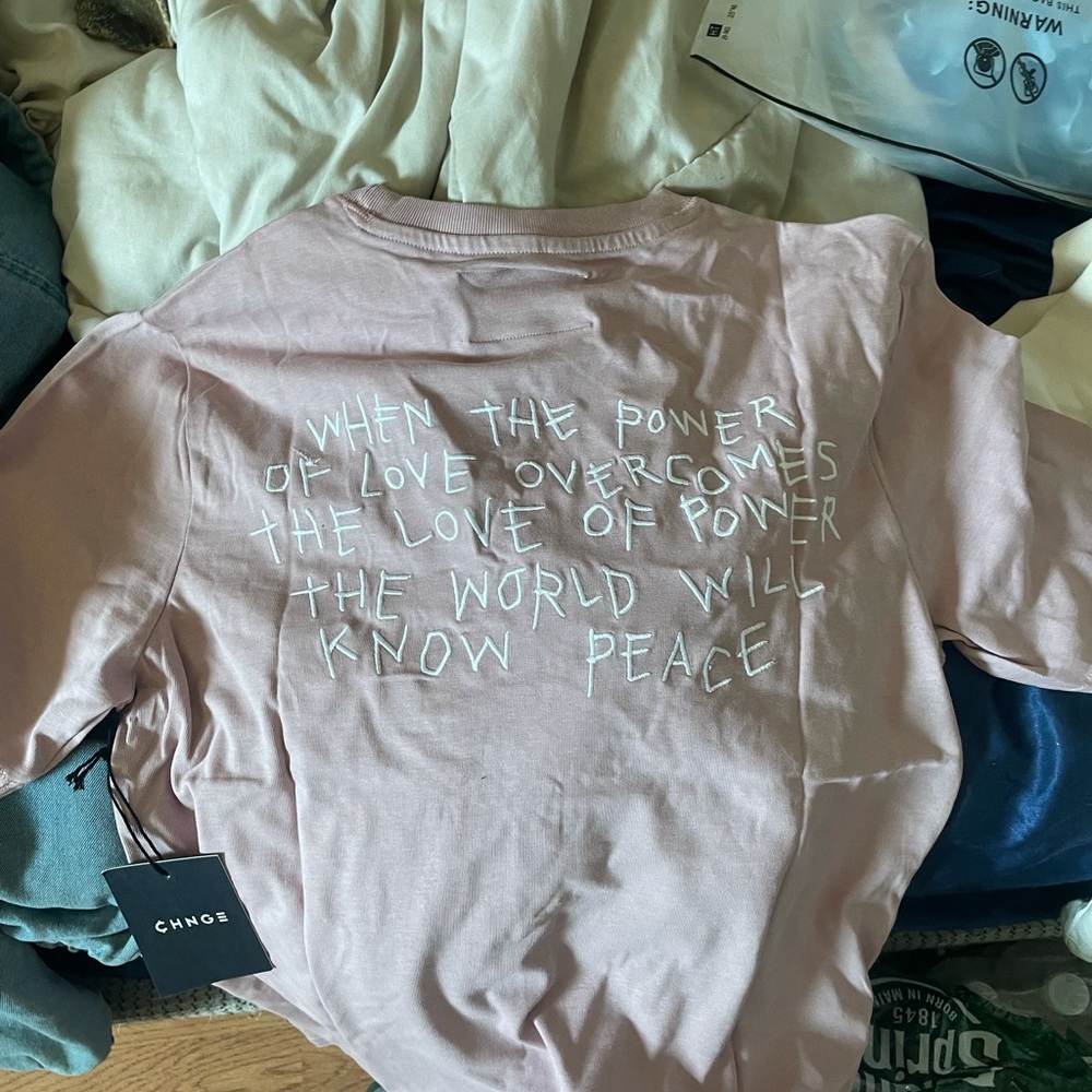 T shirts Change worldwide